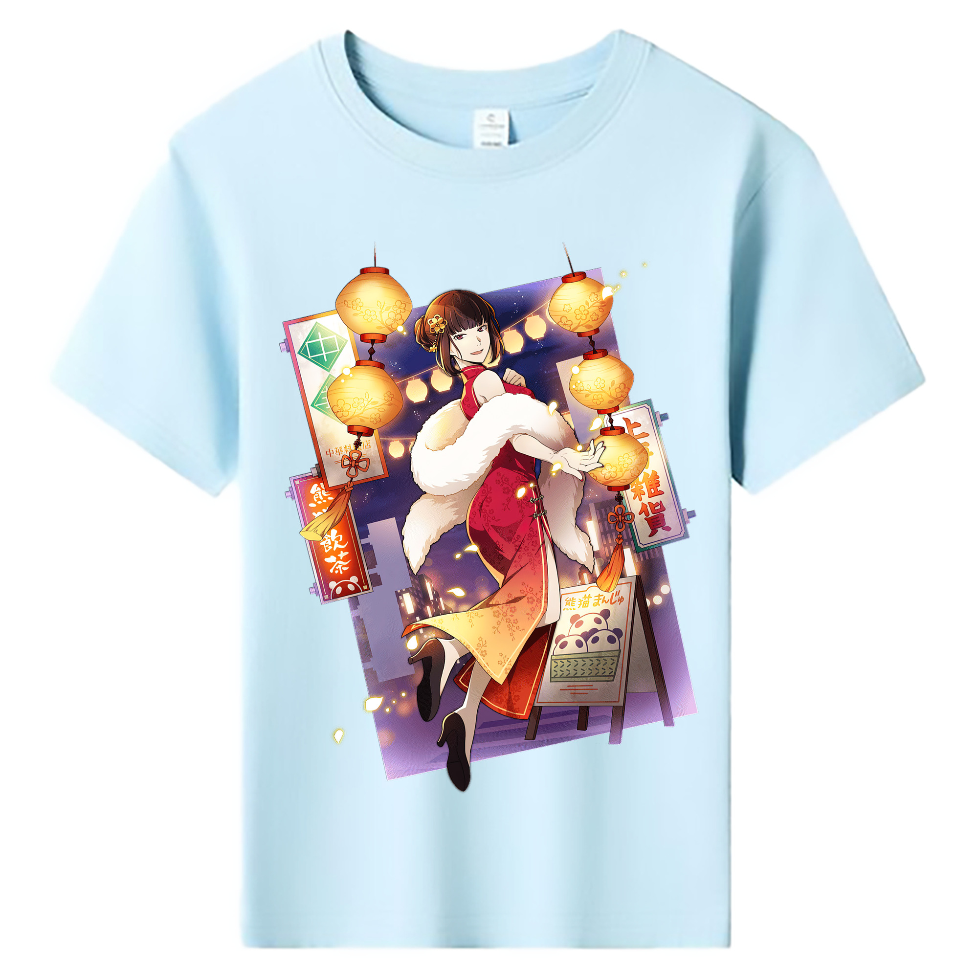 （画像用） 文豪ストレイドッグス Bungo Stray Dogs 綿100％キッズTシャツ（フロントプリント）